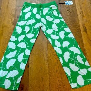 Diane von Furstenberg for Target High Waisted Green Sweater-Knit Pants - L